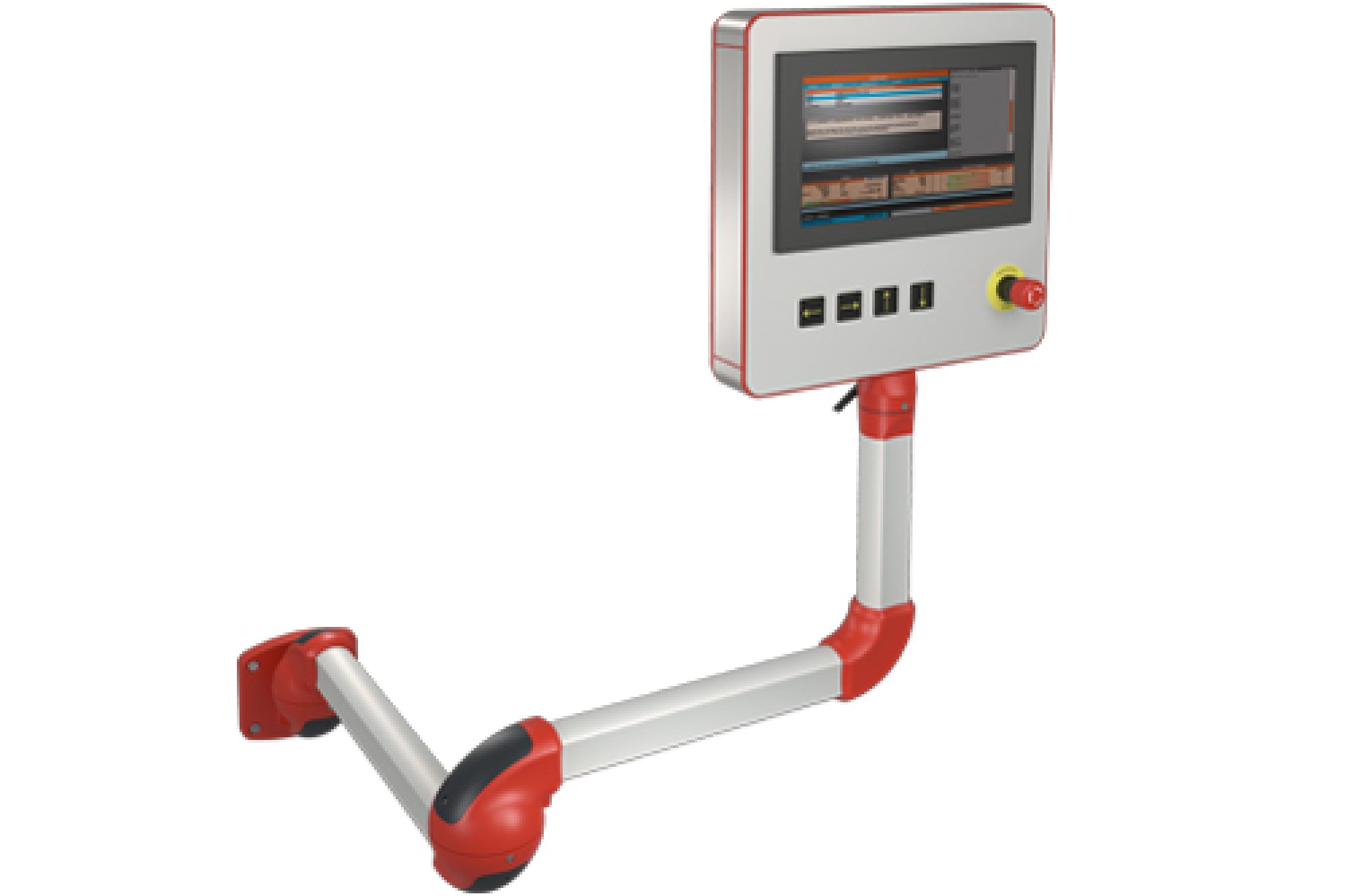 Tragarmsysteme in Wunschfarbe Tragarmsysteme in Wunschfarbe